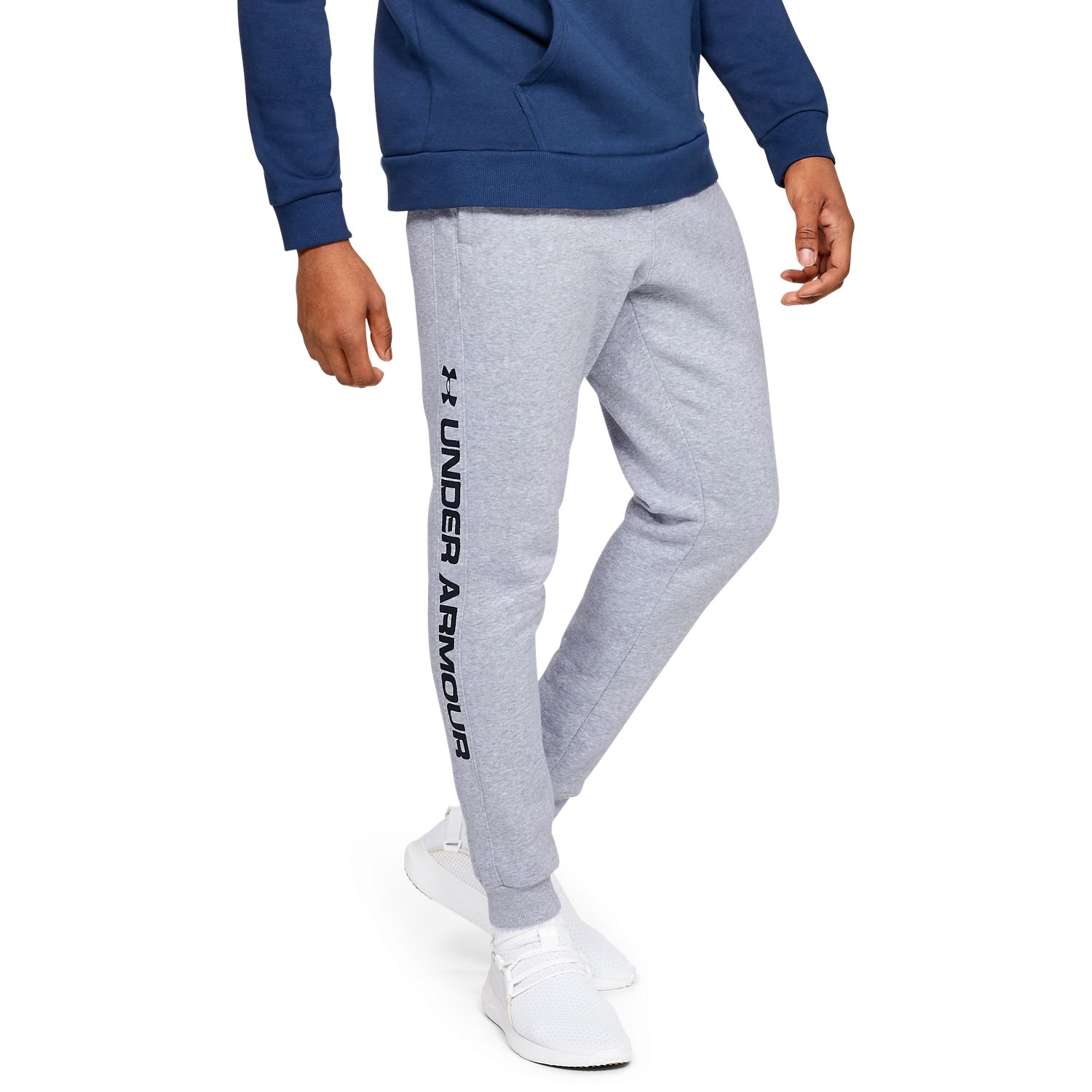 men's ua rival fleece fitted joggers