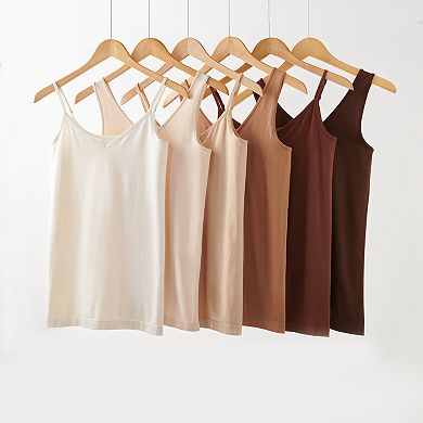Women's Apt. 9® Essential Reversible Neckline Seamless Camisole