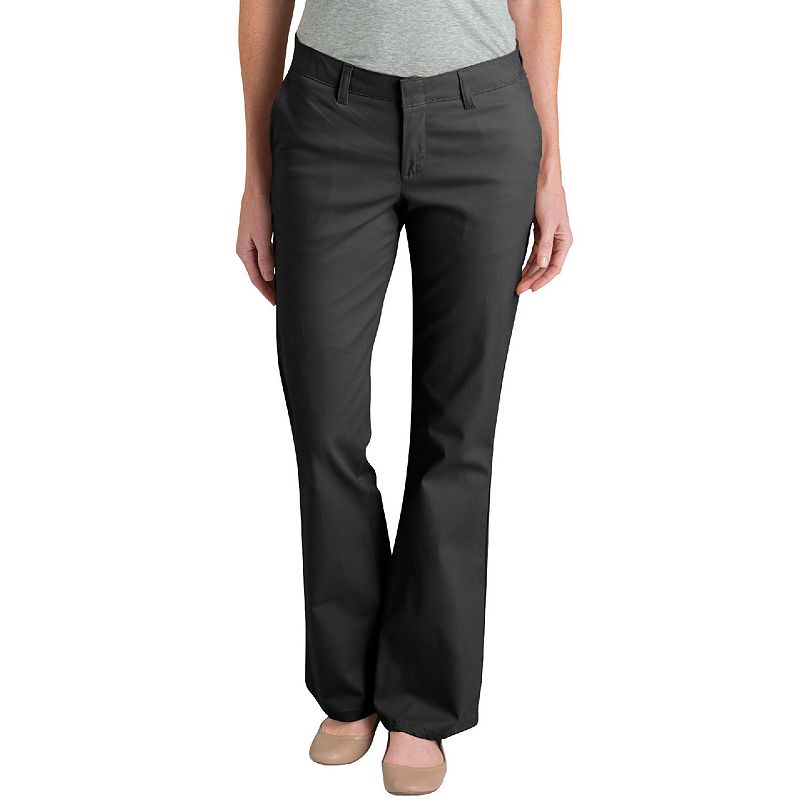 Dickies Slim Fit Boot Cut Stretch Twill Pants