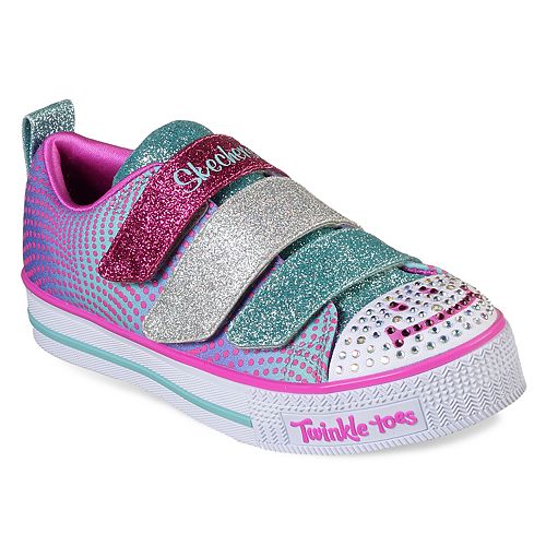Skechers Twinkle Toes Twinkle Lite Smile Girls' Light Up Shoes