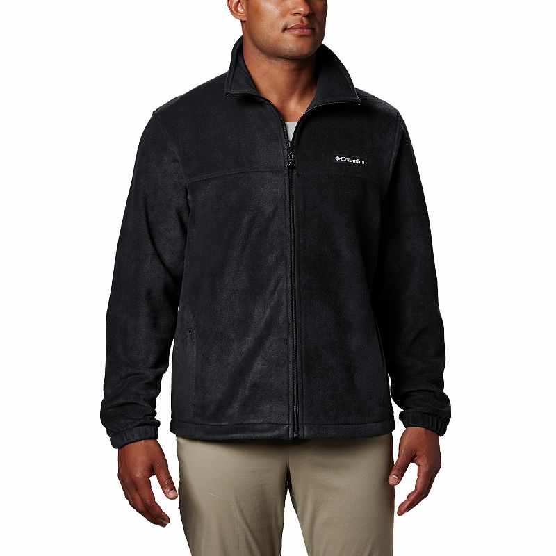 Mens Columbia Steens Mountain Full-Zip Fleece Jacket, Size: Small, Grey
