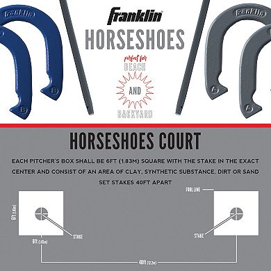 Franklin Sports Family Horseshoe Set