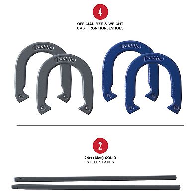 Franklin Sports Family Horseshoe Set
