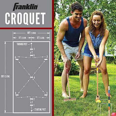 Franklin Sports Professional Croquet Set