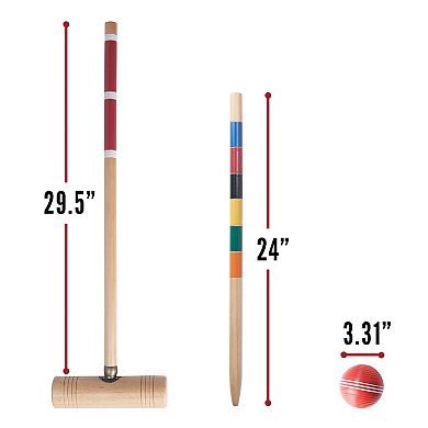 Franklin Sports Professional Croquet Set