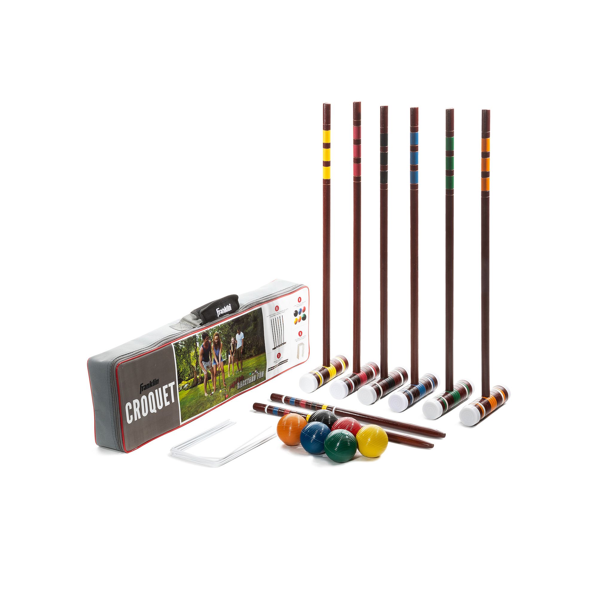 Franklin Sports Family Croquet Set, Multi