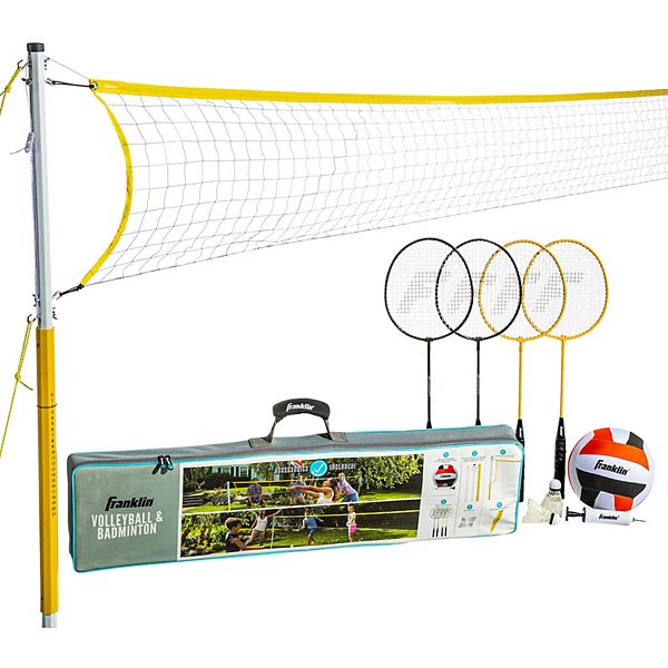 Franklin Sports Family Badminton Volleyball Set