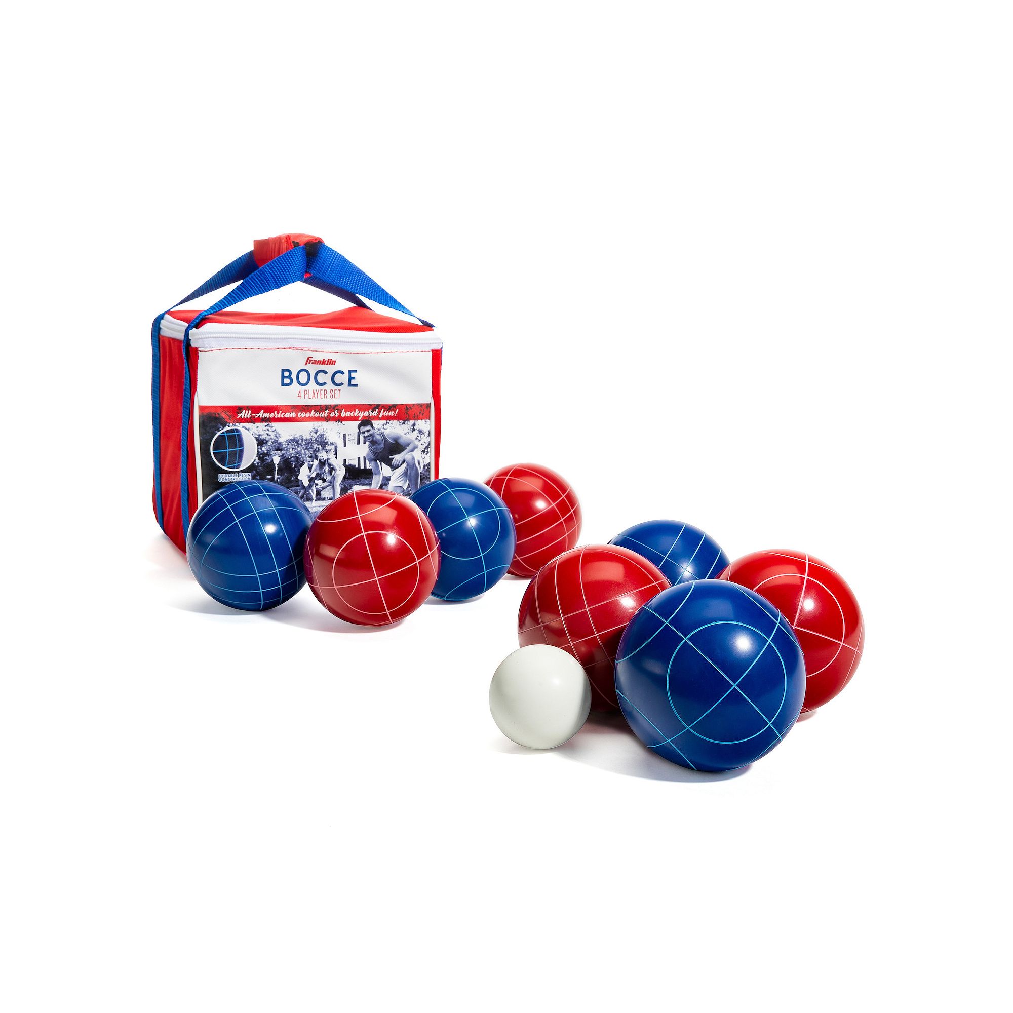 Franklin Sports Red, White & Blue Bocce Set, Multi