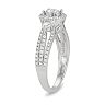 Simply Vera Vera Wang 14k White Gold 1 Carat T.W. Halo Diamond Ring