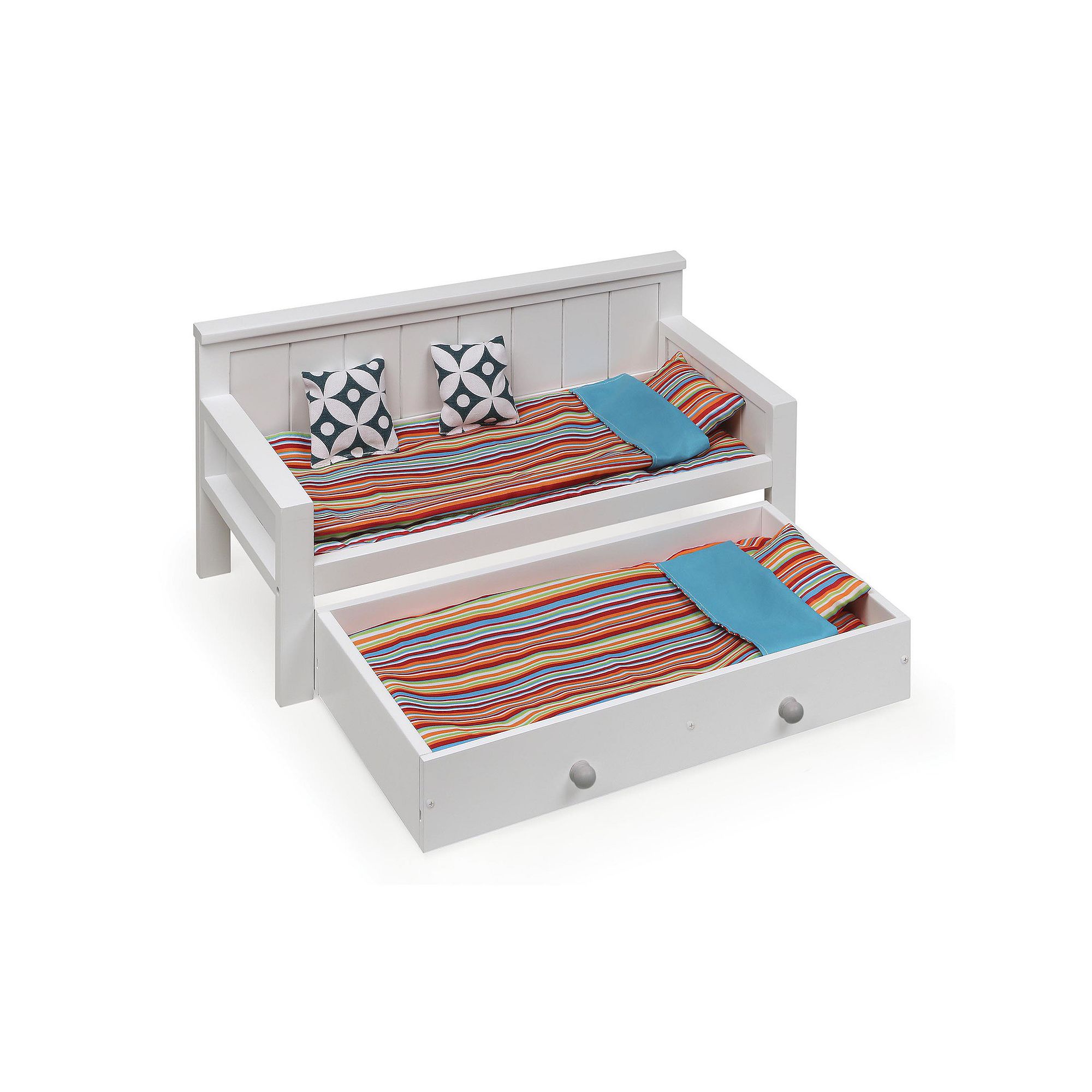 Badger Basket 10-Piece Sofa and Trundle Bed Play Set, Multi