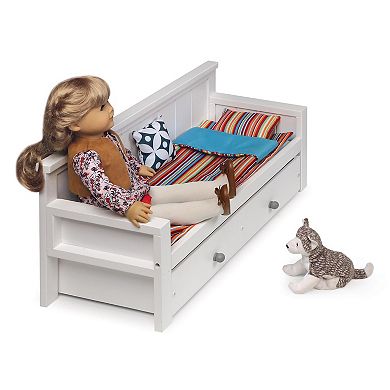 Badger Basket 10-Piece Sofa and Trundle Bed Play Set