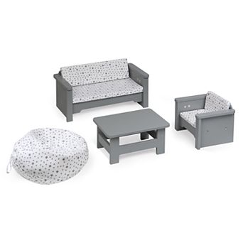 Badger Basket 6 pc Living Room Furniture Play Set