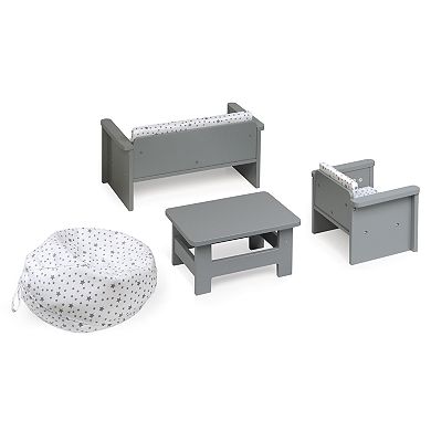 Badger Basket 6-Piece Living Room Furniture Play Set