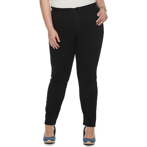Plus Size EVRI™ All About Comfort Midrise Skinny More Curvy Jeans
