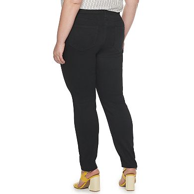 Plus Size EVRI All About Comfort Midrise Skinny Jeans