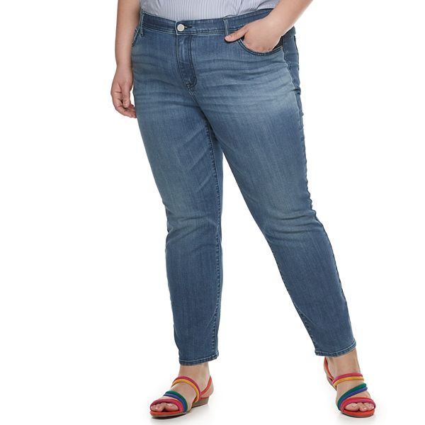 Plus Size EVRI™ All About Comfort Midrise Skinny Jeans
