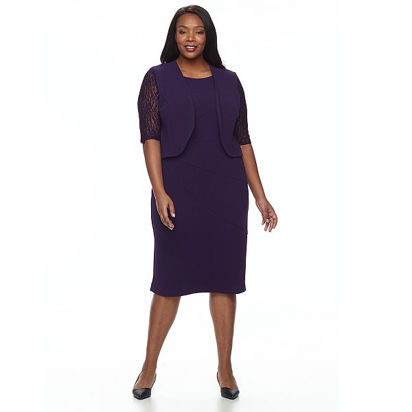 kohl's mother of the bride dresses plus size