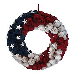 Americana Wood Curl Wall Decor