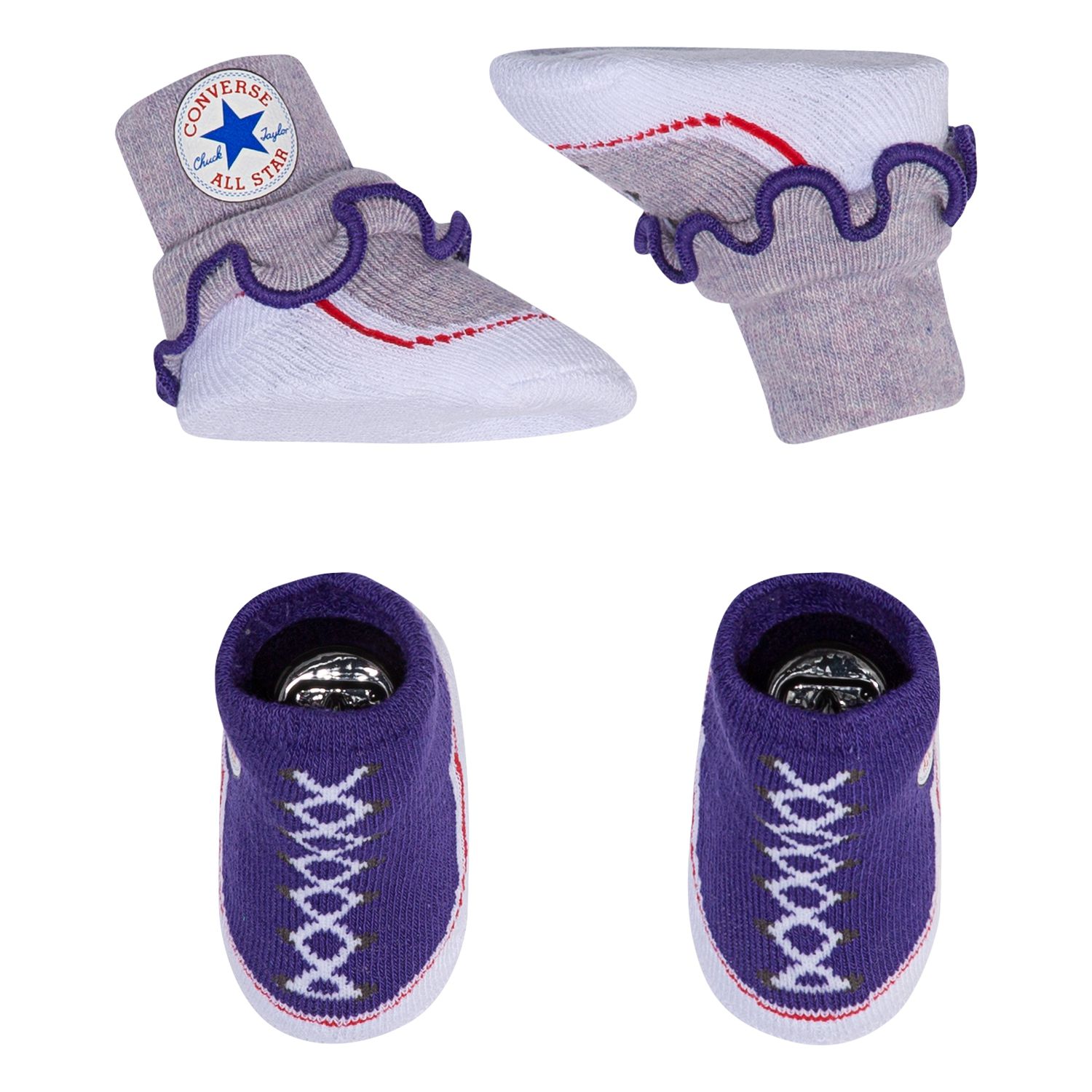 converse baby hat and socks set