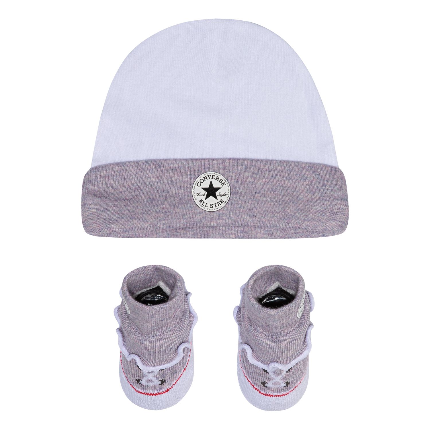 converse baby hat and socks set