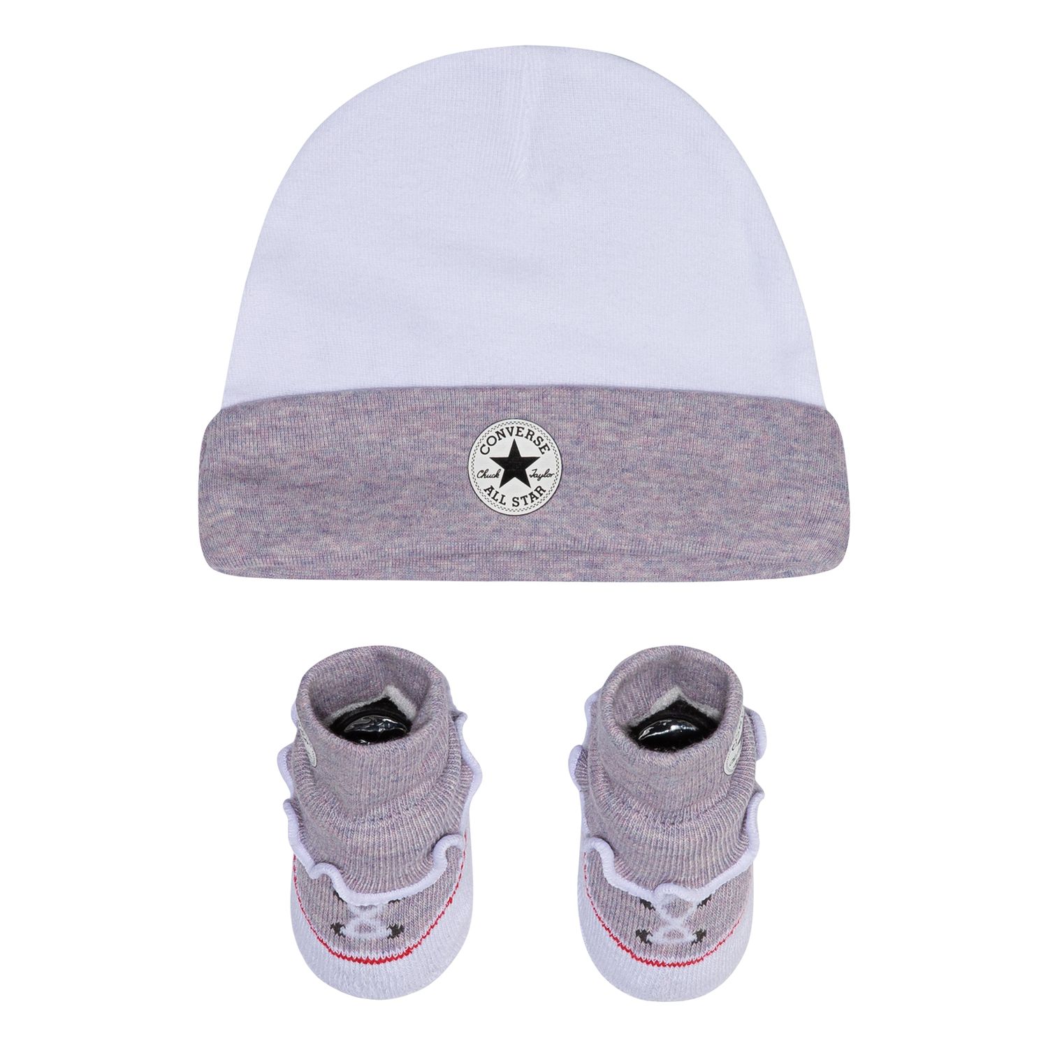 converse hat and bootie set