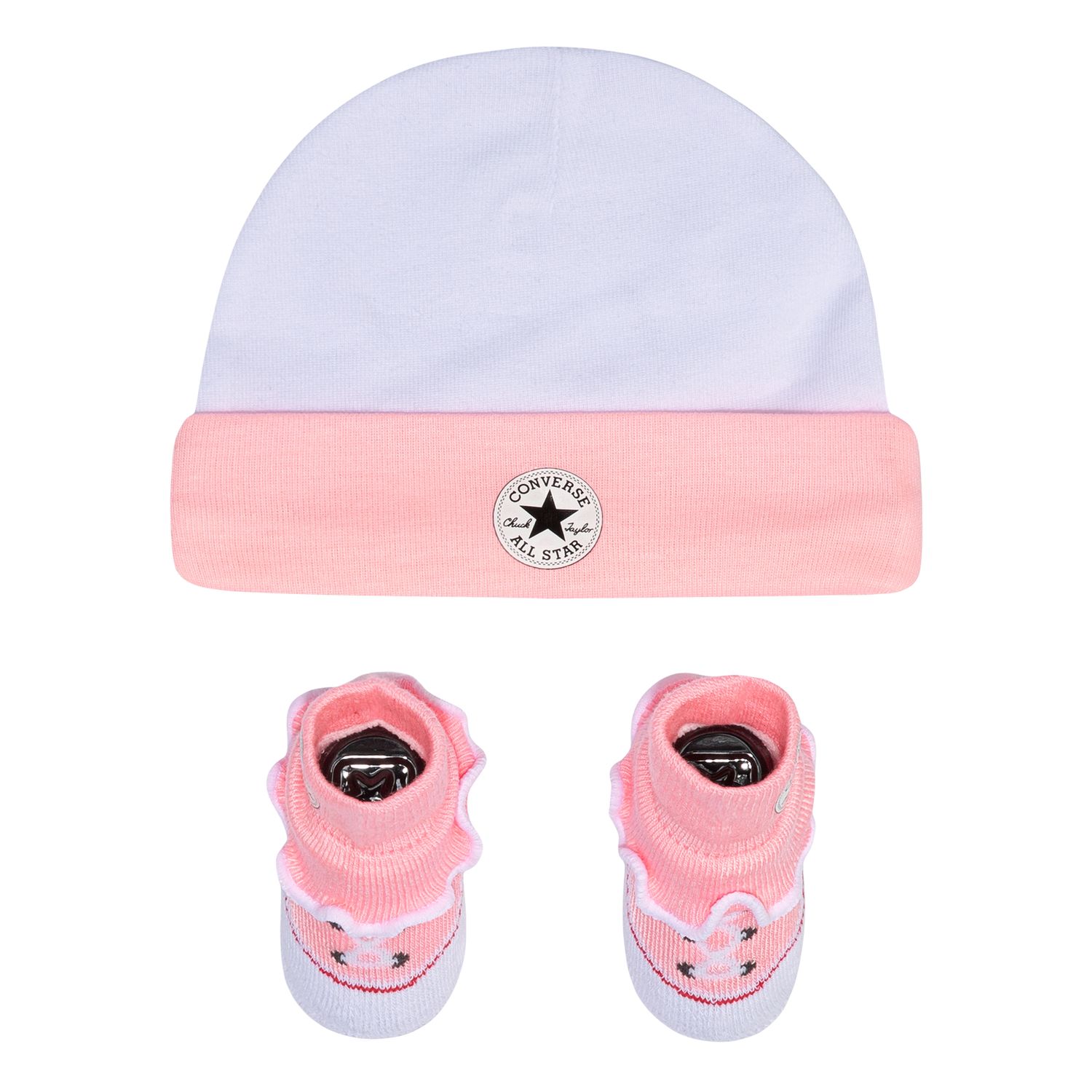 converse baby hat and socks set