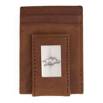 Men's Arkansas Razorbacks Front-Pocket Wallet Money Clip