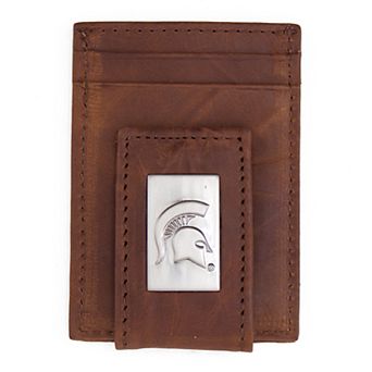 Men's Michigan State Spartans Front-Pocket Wallet Money Clip