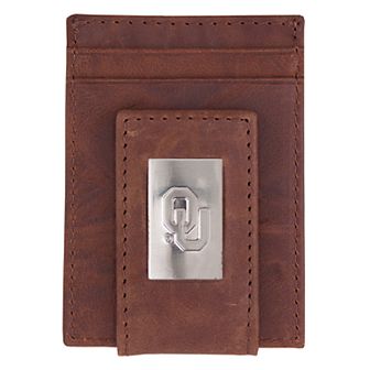 Men's Oklahoma Sooners Front-Pocket Wallet Money Clip