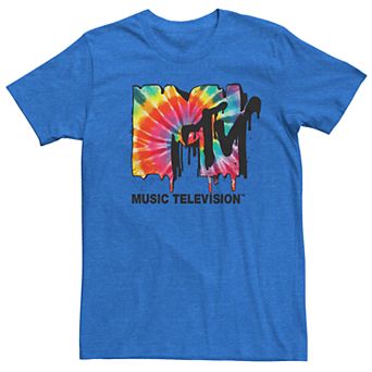 Men's MTV Psychedelic Logo Graphic Tee
