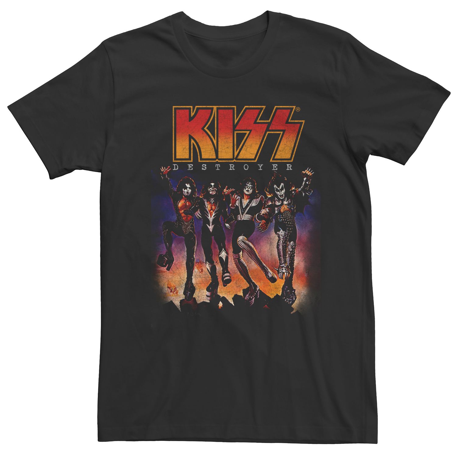 kiss raglan shirt