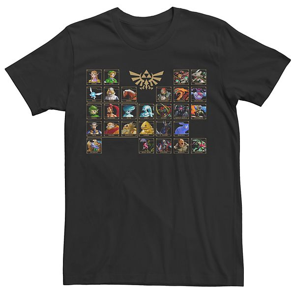 Men's Nintendo Legend of Zelda Ocarina Table Graphic Tee