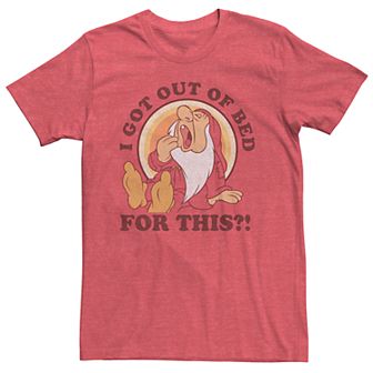 Disney's Snow White Grumpy Dwarf Men's Tee