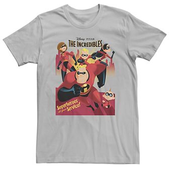 Men's Disney/Pixar The Incredibles Poster Graphic Tee
