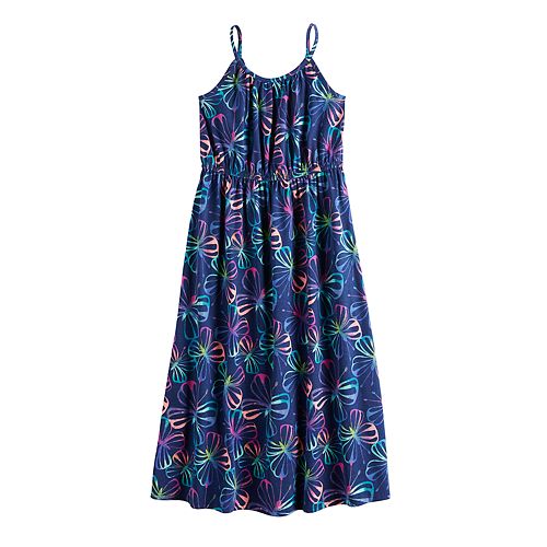 Girls 4-12 Jumping Beans Printed Maxi Dress