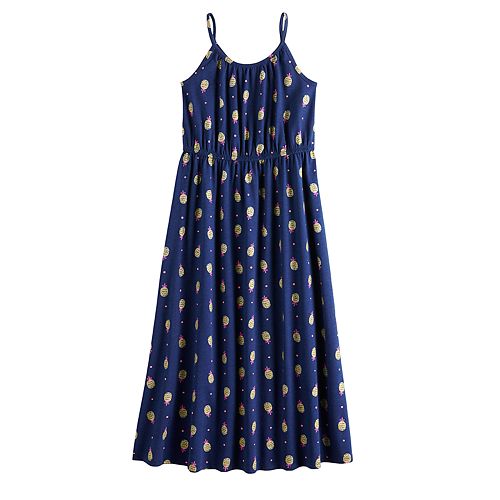 Girls 4-12 Jumping Beans® Printed Maxi Dress