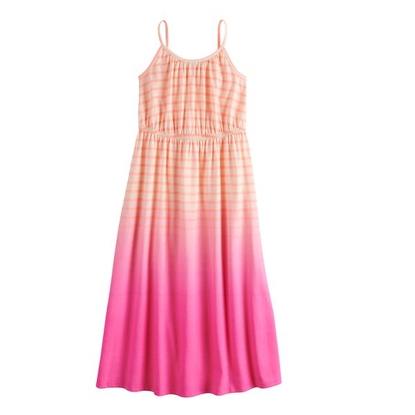 Girls 4-12 Jumping Beans® Printed Maxi Dress