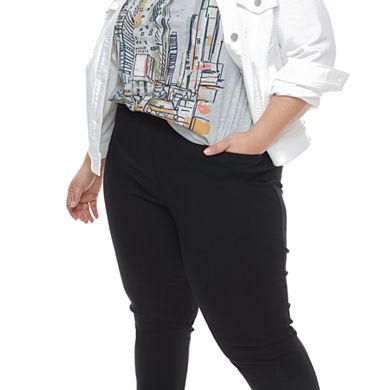 Plus Size EVRI All About Comfort Pull-On Career Pants