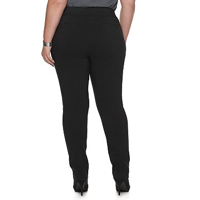 Plus Size EVRI All About Comfort Pull-On Career Pants