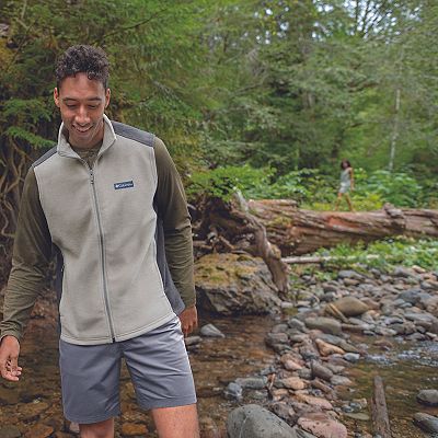 Columbia men's vest sale on sale