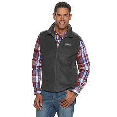 Men's NFL x Darius Rucker Collection by Fanatics Charcoal Cleveland Browns  Two-Tone Sherpa Button-Up Vest