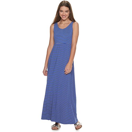 Juniors' SO® Scoop Neck Maxi Dress