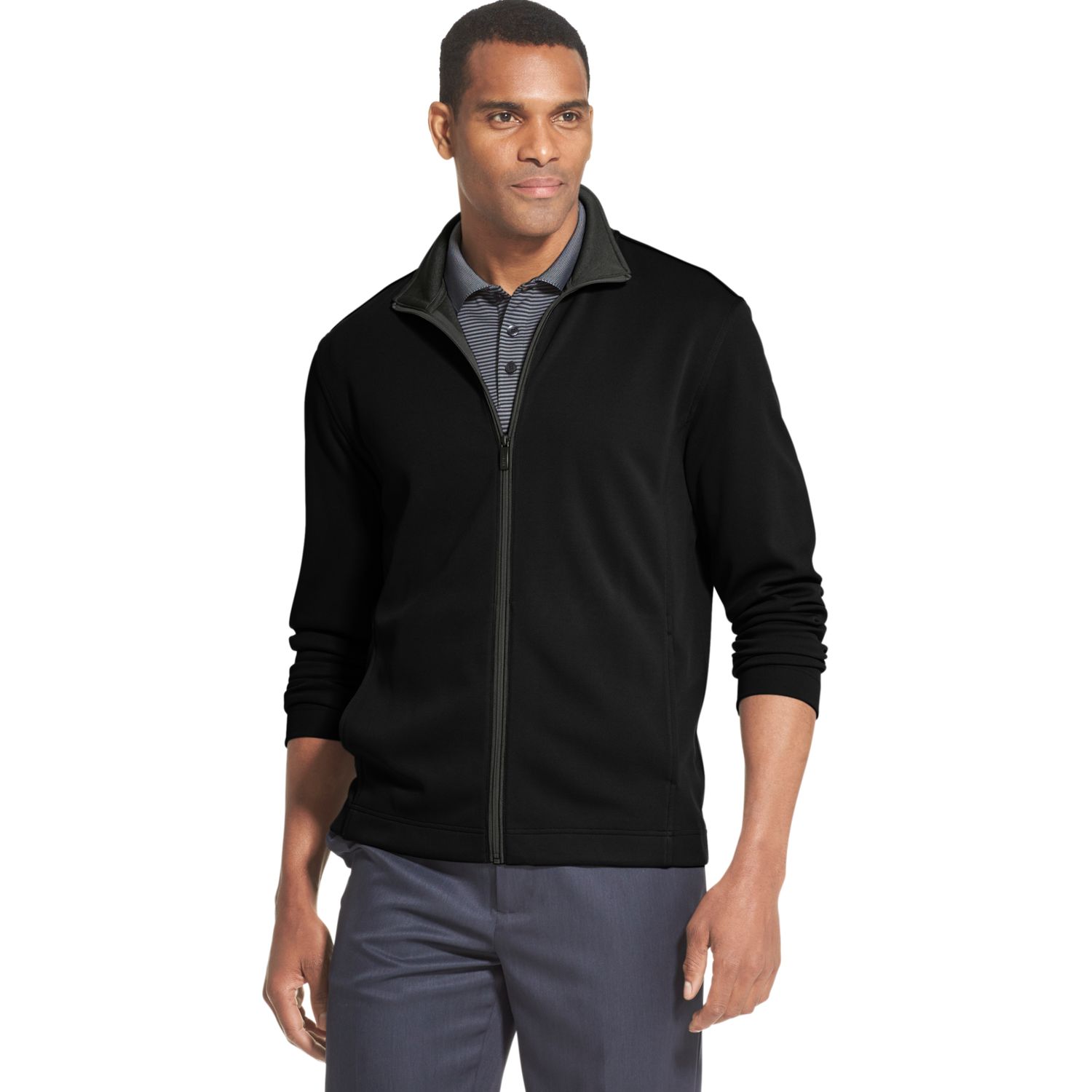 Van Heusen Traveler Full-Zip Fleece Jacket