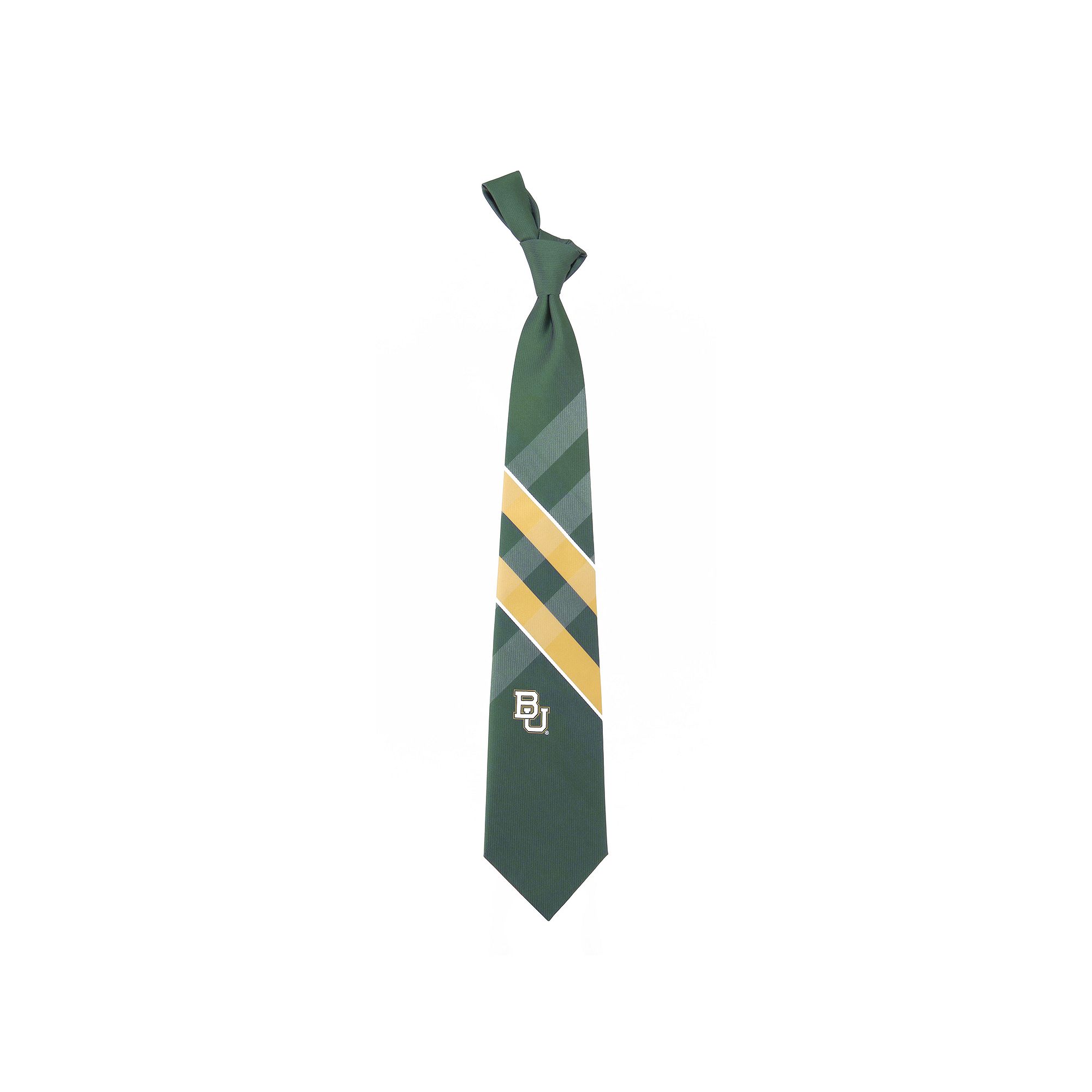 Mens Baylor Bears Grid Skinny Tie, Bay Team