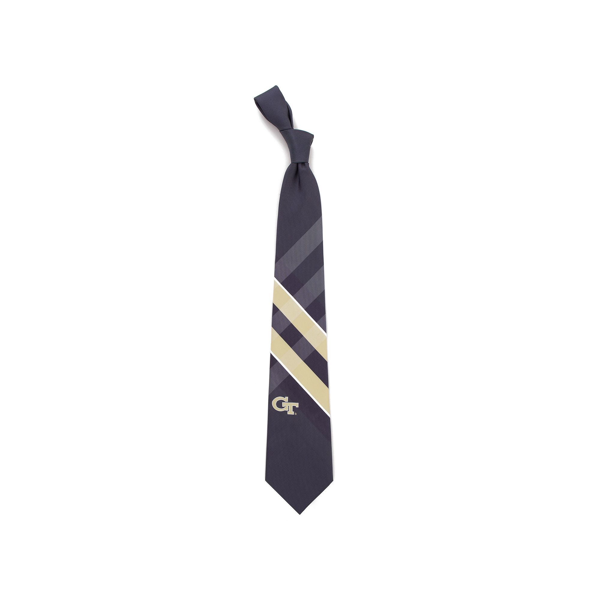 Mens Georgia Tech Yellow Jackets Grid Skinny Tie, Team