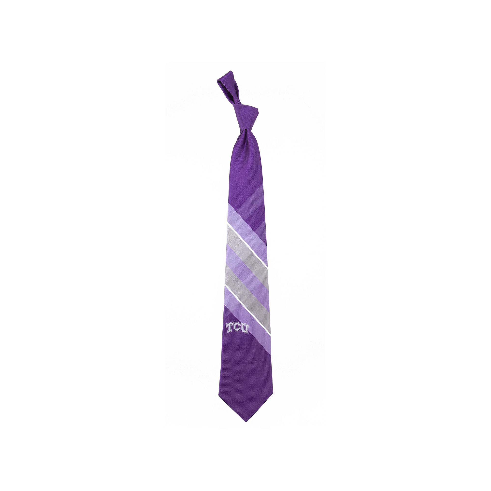 Mens TCU Horned Frogs Grid Skinny Tie, Team