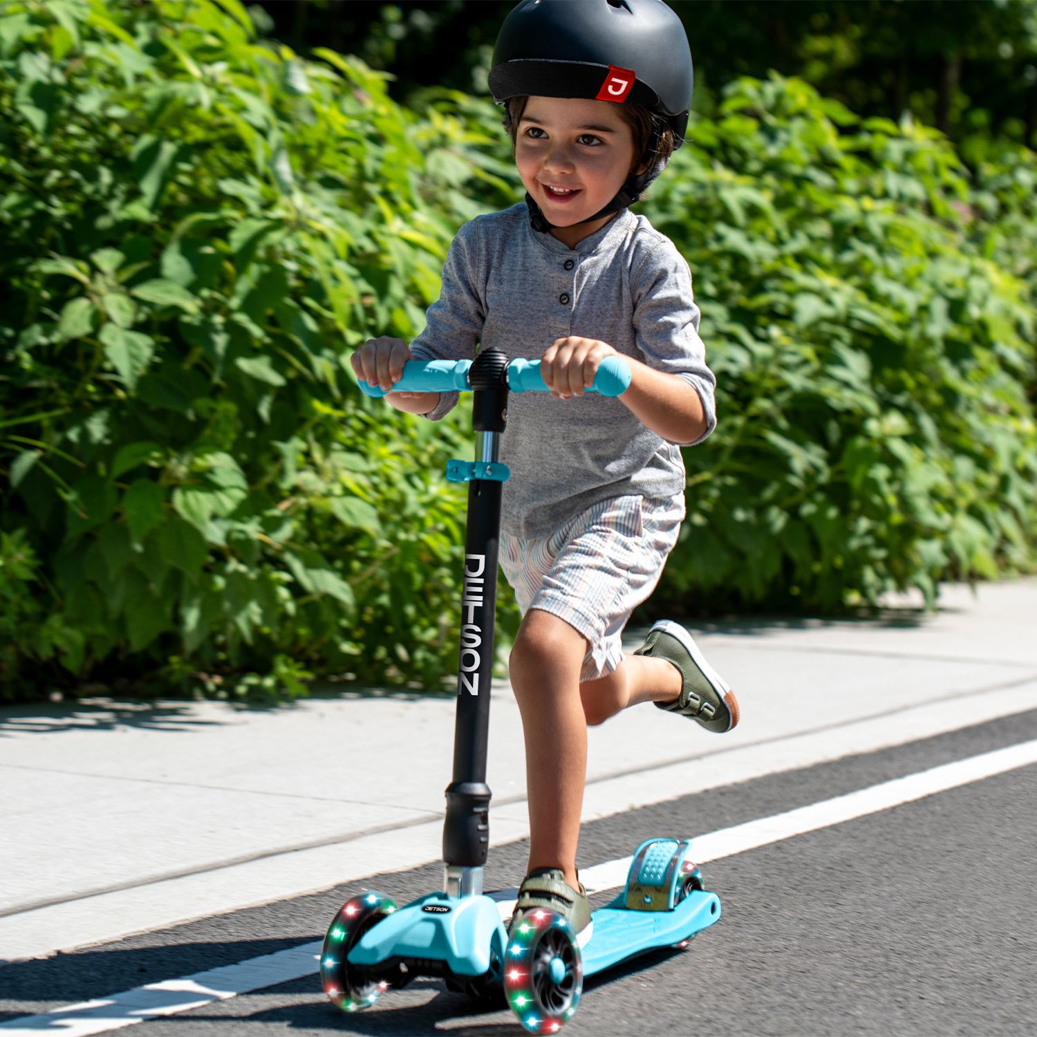 jetson twin folding kick scooter