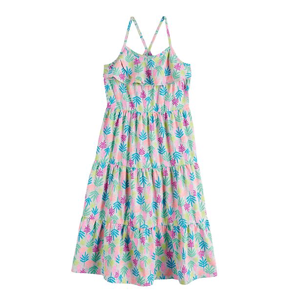Girls 4-12 Jumping Beans® Tiered Maxi Dress
