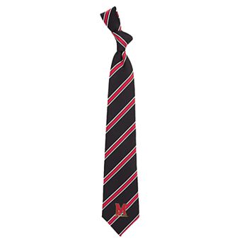 Men's Maryland Terrapins Striped Skinny Tie