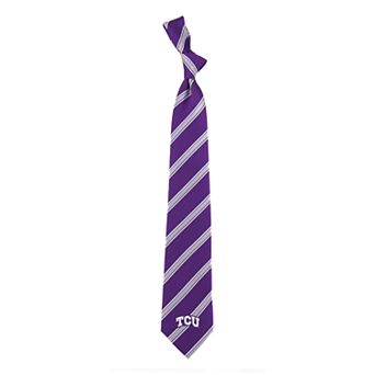 Men's TCU Horned Frogs Striped Skinny Tie